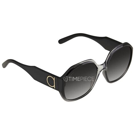 Salvatore Ferragamo Grey Gradient Butterfly Sunglasses Sf943s 007 60