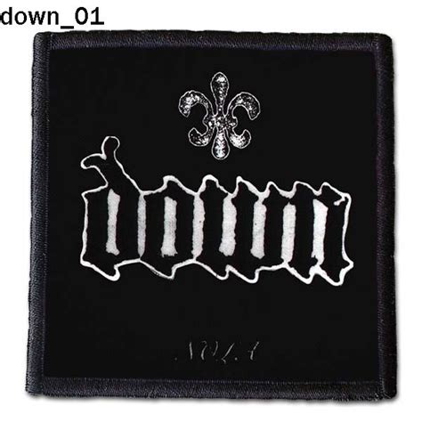 Down 01 Small Printed Patch King Of Patches