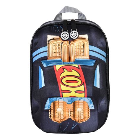 Lonchera Hot Wheels Negra Keepack
