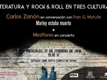 Literatura y Rock Roll en Tres Culturas Fundación Tres Culturas