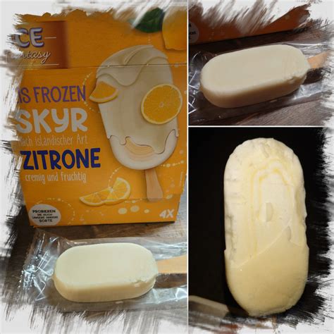 Ice Fantasy Eis Frozen Skyr Zitrone Zuckerwelt Im Test