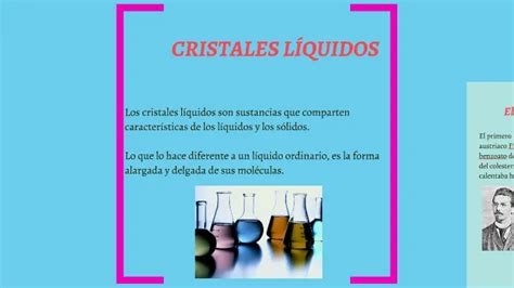 Características De Los Cristales Líquidos Cristalizando