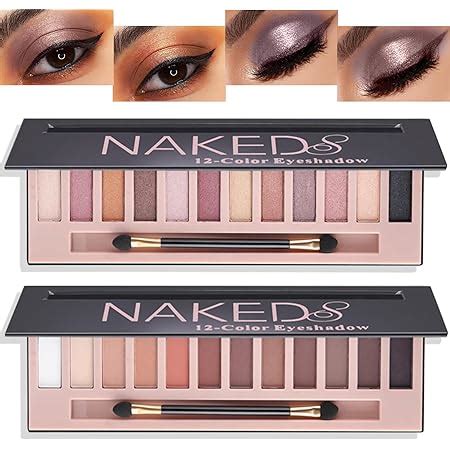 Amazon LZYLLS 12 Shades Nude Matte Eyeshadow Palette Shimme Naked