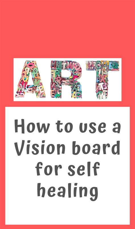 Vision Board Self Healing Art Therapy Activities Art Therapy Courses