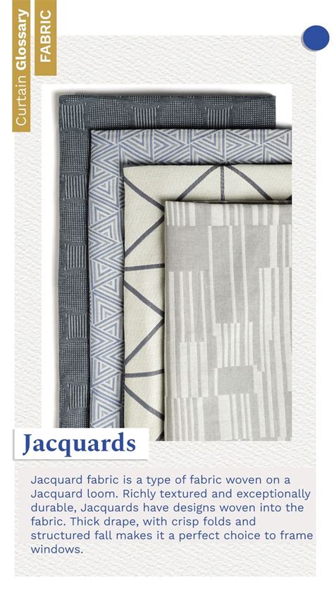 Know Your Fabrics Jacquards