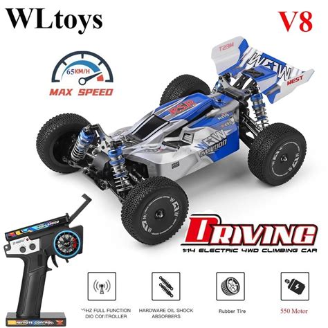 High Quality 65kmh High T Drift Kids And Rc 24g Rc Wltoys Upgraded