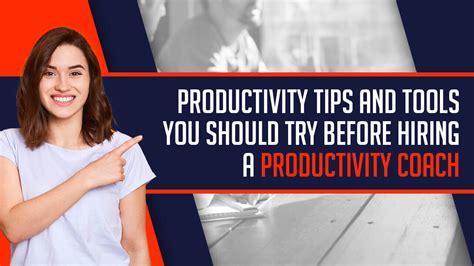 Productivity Tips And Tools You Should Try Before Hiring A Productivity