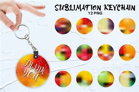 Keychain Sublimation Designs Grid Graphic By Artnoy Creative Fabrica