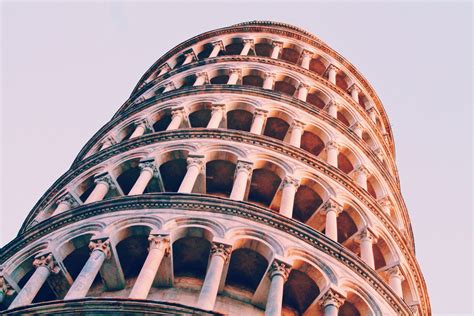 Schiefer Turm Von Pisa Geschichte Bau Neigung Fakten