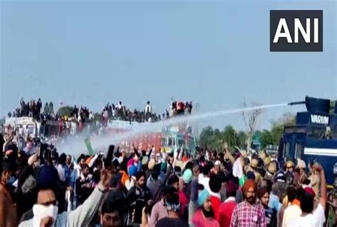 Farmers Protest Live Updatesकिसानों का आंदोलन Punjab Farmers Protest Delhi Chalo Kisan March