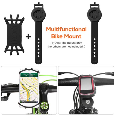 2 In1 Bike Mobile Phone Holder Bicycle Computer Mount Bracket