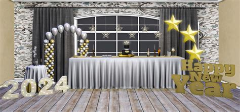 Second Life Marketplace - 2024 New Year Party Set