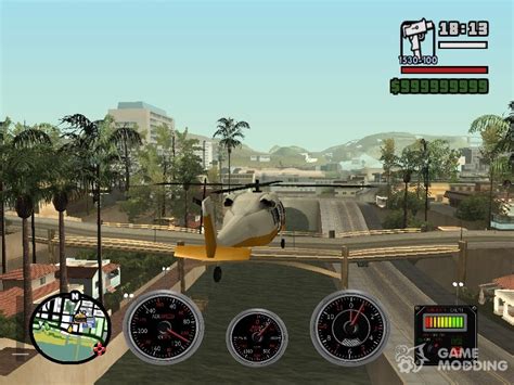 Horizontal De Vuelo Para Helic Pteros Para Gta San Andreas