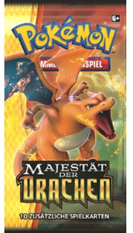 Aus diesen Pokémon Booster Packs kannst du Glurak ziehen PokeZentrum