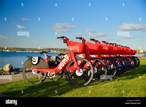 Uber S Jump Ride Sharing Bike Share Red Electric Bicycles E Bikes