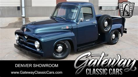 1466 DEN 1955 Ford F100 Gateway Classic Cars Of Denver YouTube