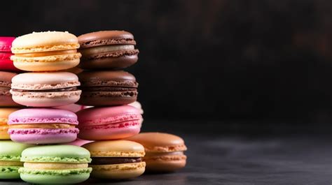 Premium AI Image A Stack Of Colorful Mini Burgers With Different Flavors