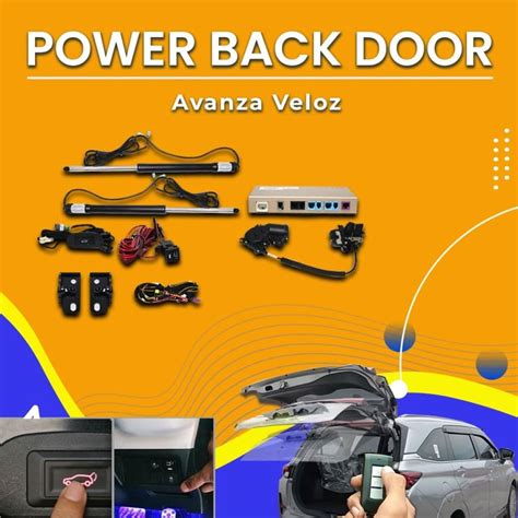 Power Back Door Pintu Bagasi Otomatis New Avanza Veloz 2022 Up Electric