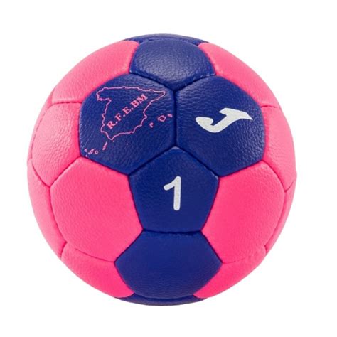 Balón Balonmano Joma RFEBM Rosa Azul T 1