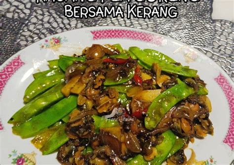 Resipi Kacang Pea Goreng Bersama Kerang Oleh Hani Shaimi