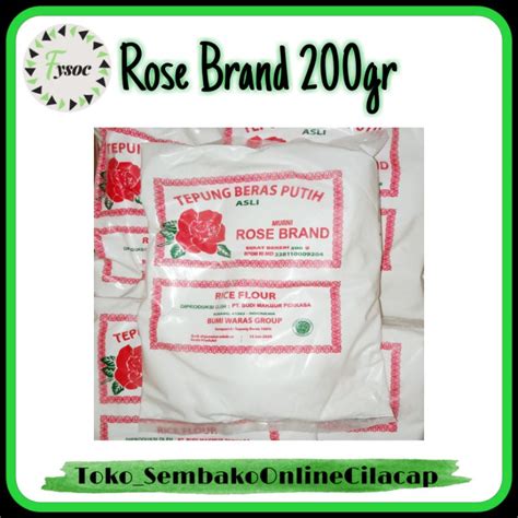 Jual Promo Tepung Beras Rose Brand Gr Shopee Indonesia