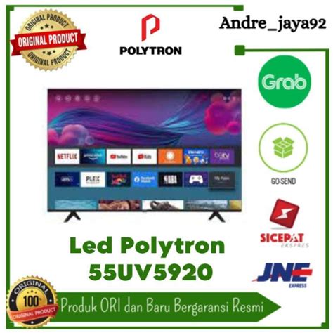 Jual Tv Led Uhd 32 Inch Polytron Original Murah Diskon Juli 2024