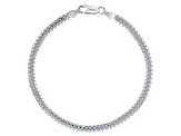 Sterling Silver Mm Mesh Link Bracelet Ag Jtv