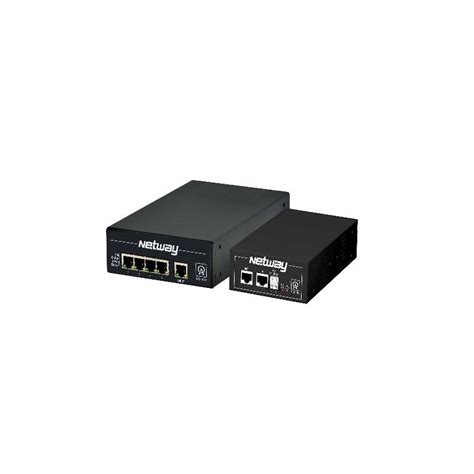 Altronix Netway4esk 4 Port Managed Poe Switch With Midspan Injector