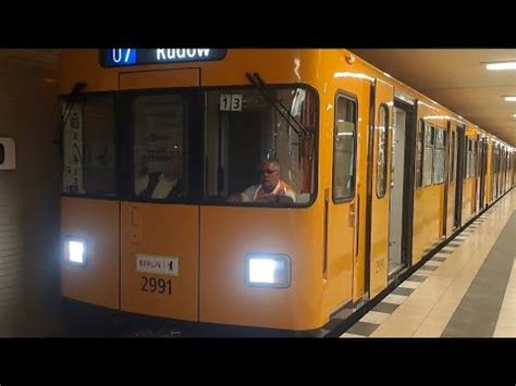 Berliner U Bahn U F Drehstromer F Mit Hupe Am Britz S D Richtung