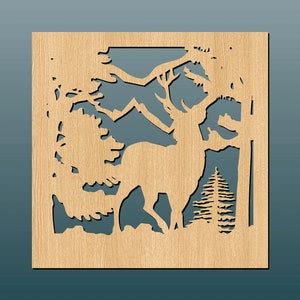 Laser Cut Wall Decor Svg Files, Vector Files for Wood Laser Cutting - Etsy