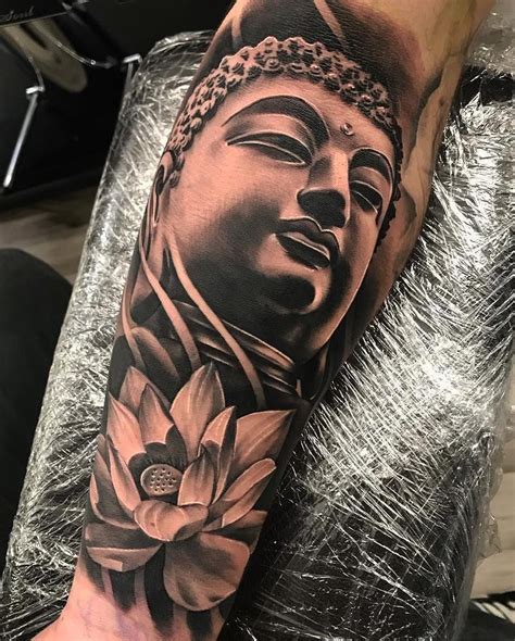 Buddha Arm Tattoo Buddha Tattoo Arm Sleeve Project Deviantart Tattoos