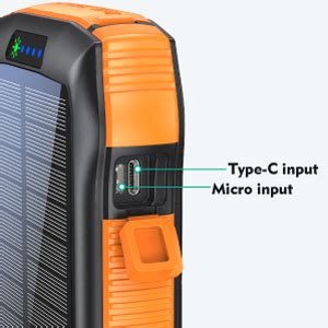 Amazon Solar Power Bank Moskiz Portable Charger Mah Qc