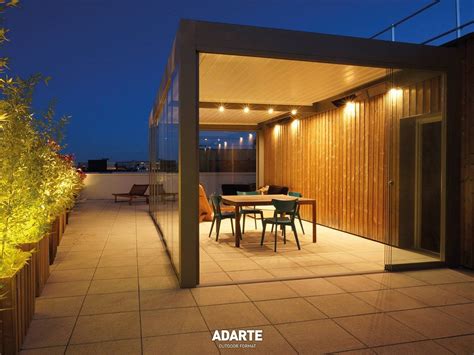 A Class Pergola In Alluminio A Lamelle Orientabili By Adarte