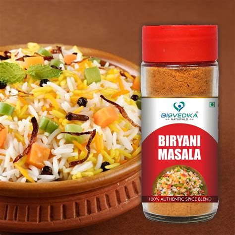 Biovedika Biryani Masala Packaging Size G Packaging Type Bottle