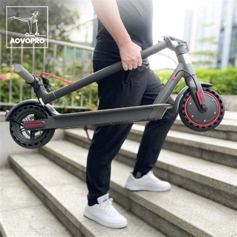 Trottinette Lectrique Pliante Aovopro Smart E Step Tout Terrain