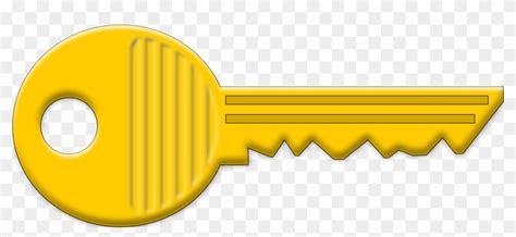 Free Vector Yellow Key Clip Art Key Png Full Size Png Clipart