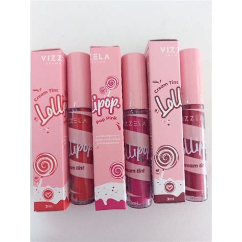 Lip Tint Vizzela Shopee Brasil