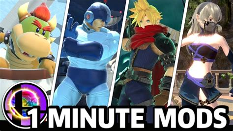 A Skin Per Fighter Part 1115 1 Minute Mods Super Smash Bros Ultimate Youtube