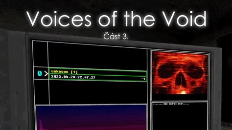 Voices Of The Void St Rthwldn Stream Horror Youtube