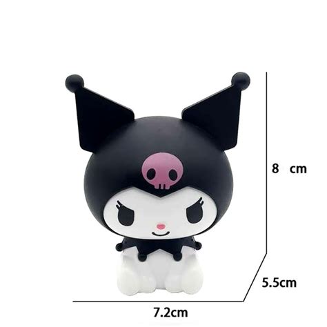 Jual Topper Cake Kuromi Sanrio Hiasan Kue Tema Kuromi Sanrio Lengkap