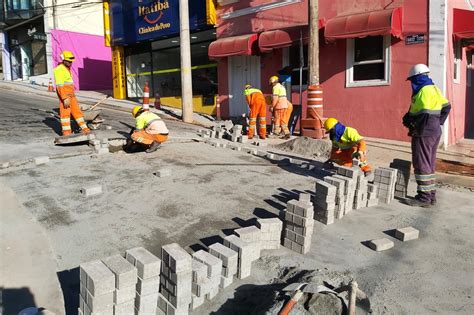 Revitaliza O Do Centro Tr Nsito Liberado Na Rui Barbosa E Obras