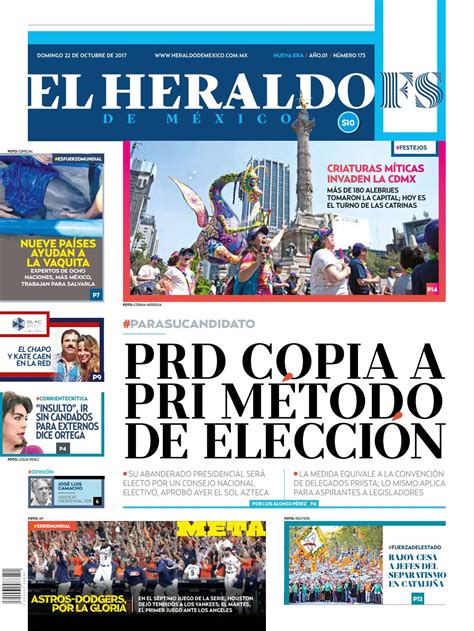 Edición Impresa Domingo 22 De Octubre De 2017 By El Heraldo De México Issuu