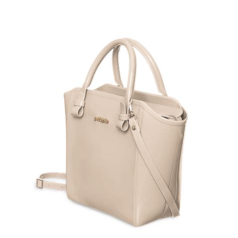 Bolsa Petite Jolie Shape Bag Feminina PJ3939 Nude Rio Sul Calçados