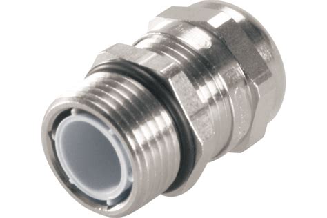 Cable Gland In Nickel Plated Brass With Pg Pitch With Long Thread IP68