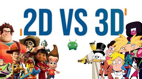 2d vs 3d animation examples - It Is Great Blogger Miniaturas