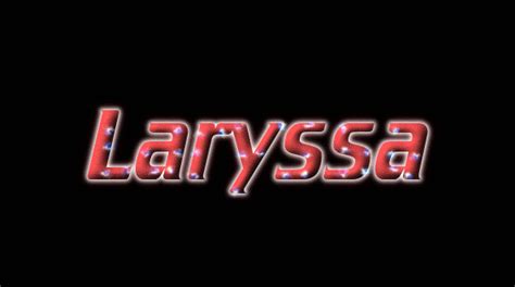 Laryssa Logotipo Ferramenta De Design De Nome Grátis A Partir De