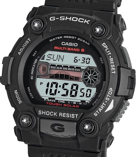 Casio G Shock Orologio Bar Nero Con Ricezione Segnale Radio E