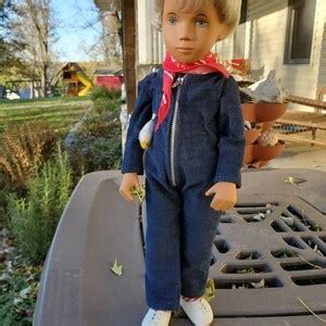 Vintage Sasha Doll Gregor Blonde Doll Corduroy Made In England