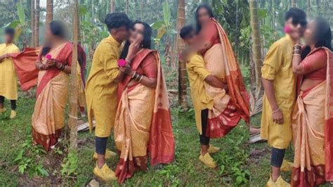 Viral Teacher Poses For Romantic Photos With 10th Class Student At