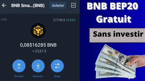 BNB BEP20 Gratuit GAGNEZ DE L ARGENT SANS INVESTIR SUR INTERNET